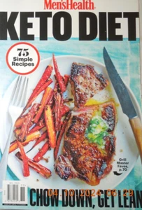 KETO DIET mens health 75 SIMPLE RECIPES chow down, get lean MORNING FUEL power - Picture 1 of 16