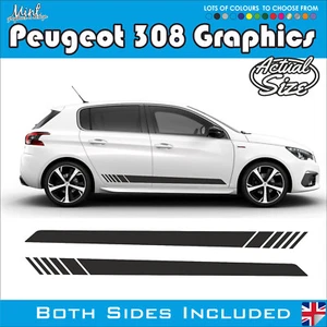 Peugeot 308 GT Line SW 307 Kombi Streifen Decals Sticker Grafik 002 - Bild 1 von 4