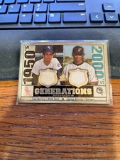 2008 SP Legendary Cuts Generations Memorabilia #BL Ernie Banks Derrek Lee