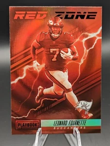 2022 Leonard Fournette Panini NFL PLAYBOOK Red Zone   - Picture 1 of 2