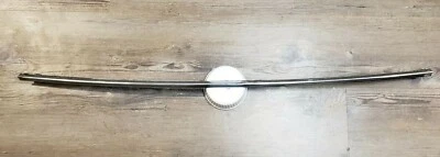 Cadillac Coupe Deville 1955 techo rígido ventana trasera acero inoxidable moldura superior  Foto 1 de 4