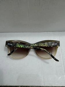 EUC Just Cavalli JC634S Black Cat Eye Design Women's Sunglasses 137921 - Picture 1 of 5