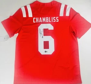 TRINIDAD CHAMBLISS SIGNIERT OLE MISS REBELS NIKE AUTHENTIC TRIKOT AUTOGRAMM BAS K1 - Bild 1 von 6