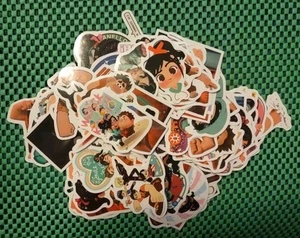 50 Pezzi Adesivi Wreck-It Ralph Telefoni Portatili Bottiglie Acqua - Foto 1 di 4