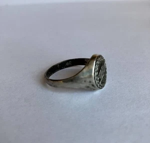 German officer's ring. Wehrmacht 1939–1945, World War II, WWII - Picture 1 of 4