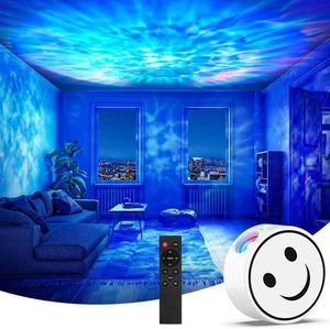 LED Galaxy Projector Starry Night Light Sky Star Party Lamp Planetarium Room US - Picture 1 of 6