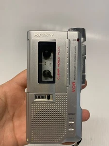 Sony M-650V Clear Vocie Plus V-O-R Microcassette Corder FREE SHIPPING - Picture 1 of 4