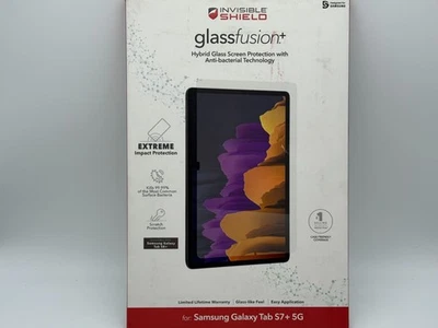 Protector de pantalla ZAGG-InvisibleShield GlassFusion+ para Samsung Tab S8+/S7+ Foto 1 de 2