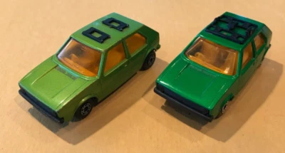 VINTAGE Matchbox Superfast Set Of 2 VW Golfs - 1976!! - Image 1 of 4