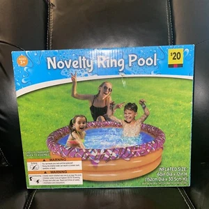 Novelty Ring Swimming Pool Donut 60” x 12” Kids New - Picture 1 of 1