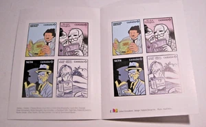 GRAPHIC NOVELISTS = COMICS, ART, ARTISTS = (1) Booklet of 8 Mint 2024 Canada - Picture 1 of 7