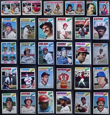 1977 Topps O-Pee-Chee Baseball Cards Complete Your Set U You Pick 1-132