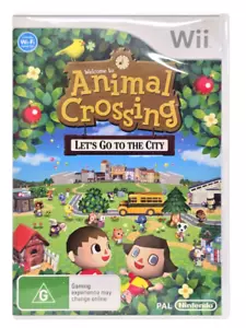 Animal Crossing Let's Go To The City Nintendo Wii PAL *Complete* - Picture 1 of 2