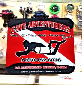 Cave Adventurers Custom Scuba Diving Computer Mouse Pad - Picture 1 of 1