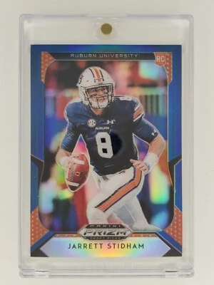 JARRETT STIDHAM Blue Prizm Parallel 2019 Panini NFL Draft Picks #119 Auburn - Image 1 of 2