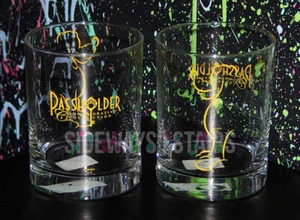 DISNEY ANNUAL PASSHOLDER PLUTO GLASS SET Commemorative Collection barware RARE - Picture 1 of 5