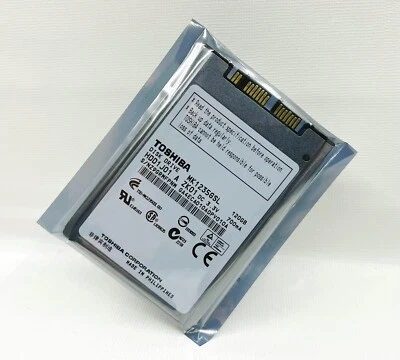 Toshiba 120 GB 4200 U / min MK1235GSL 5MM HDD1J01 1,8 "8 MB SATA-Festplatte - Bild 1 von 4
