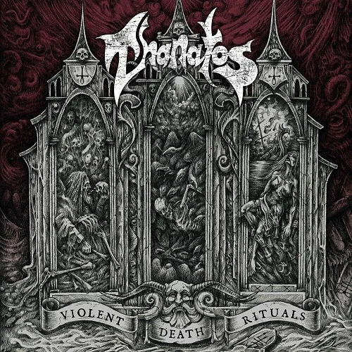 Thanatos "Violent Death Rituals" DIGI CD [Legendary Death Metal from NL, 2020] - Bild 1 von 1