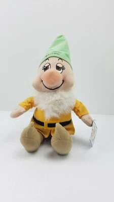 Walt Disney Los Siete Enanitos TÍMIDO 9" Muñeco de Peluche Juguete Fábrica Con Etiqueta Relleno Foto 1 de 4