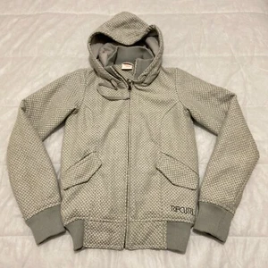 RIPCURL Women’s Grey ‘Electric Surf Jacket Hoodie Cardigan ~ Size 8 Rip Curl - Picture 1 of 7