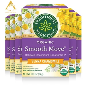 Traditional Medicinals Organic Smooth Move Tea, 96 Tea Bags (Pack of 6) - Picture 1 of 7