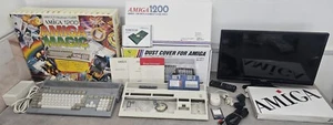 Commodore Amiga A1200 HD Escom Mit Erweiterung 128Mb + Spiele - Bild 1 von 24