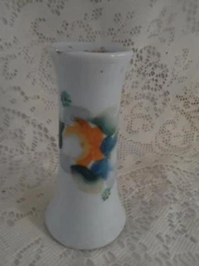 Vntg~Antq Hand-Painted Nippon Porcelain Vanity Dresser Hat Pin Holder Stand - Picture 1 of 12