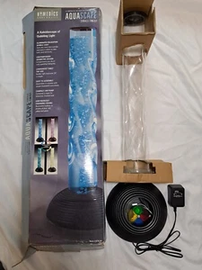 Homedics Aquascape Twist Spiral Kaleidoscope 28" Bubbling Light Lamp - Picture 1 of 1