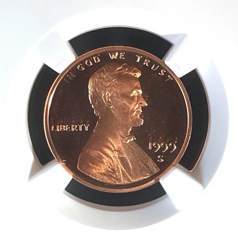 1999 S 1C Lincoln Memorial Cent NGC Certified PF 69 Ultra Cameo Red Cover