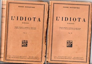 @N37 L'idiota Feodor Dostojevskij Vol I E II La universale 1943 - Picture 1 of 1