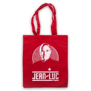 BOLSO DE MANO CAPITÁN JEAN-LUC PICARD TRIBUTE SPACE TREKKIE FAN DE CIENCIA FICCIÓN LIFE SHOPPER - Imagen 1 de 11