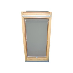 Dachfensterrollo Abdunkelung für Fakro Dachfenster FTP/PTP/FPP - grau - Bild 1 von 23