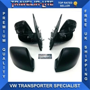 Par de espejos retrovisores manuales Transporter T 5 T 5.1 Facelift 100 % calidad premium - Imagen 1 de 4