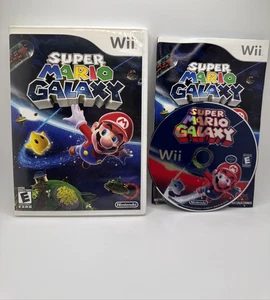 Super Mario Galaxy w/ Manual Clean Disc (Nintendo Wii, 2007) - Picture 1 of 5
