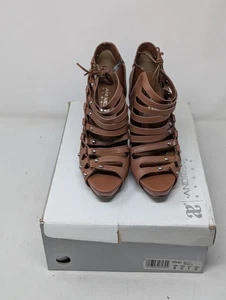 Andrea Cafe braune Riemchenpumps US 6 - Bild 1 von 5