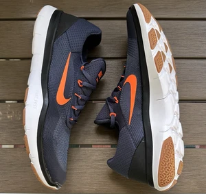 Nike Mens 13 Free Trainer v7 898053-403 College Navy Orange Shoes New No Box - Picture 1 of 10