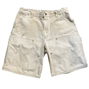 Anfang 2000er Carhartt Double Knee Shorts, B80 BRN, Made in USA, Größe 36 - Bild 1 von 10