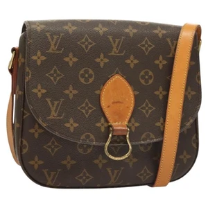 LOUIS VUITTON Monogram Saint Cloud GM Shoulder Bag M51242 LV Auth 128311 - Picture 1 of 24