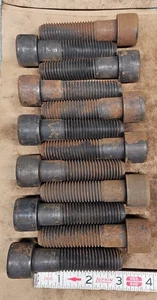 Lote de 12 tornillos de cabeza de enchufe de acero de aleación de óxido negro de 3/4-10 X 3" - Imagen 1 de 1