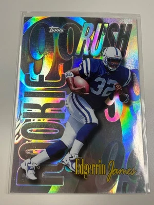 Topps Edgerrin James 99 Rush Club Refractor 1999 #AM23 Foto 1 de 2