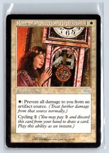 Rune of Protection: Artifacts Urza's Saga – MTG Magic the Gathering Card - Picture 1 of 5