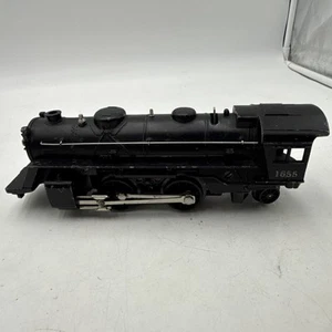 LIONEL POSTWAR O GAUGE DIECAST STEAM LOCOMOTIVE #1655 - TESTED & RUNS **READ** - Picture 1 of 18