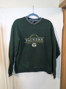 Vintage 90s Green Bay Packers Pro Player Crewneck Sweatshirt Medium NFL - Picture 1 of 4