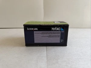 Lexmark 70C1XC0 Cyan Toner Cartridge - Picture 1 of 4