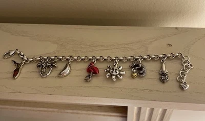 Pulsera Brighton FLORIDA STATE CHARMS - Flamenco, Palmera, Sol, Naranja Foto 1 de 3