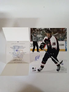 Kyle Calder NHL Signed 8x10 Photo BC Sports COA -# - Picture 1 of 4