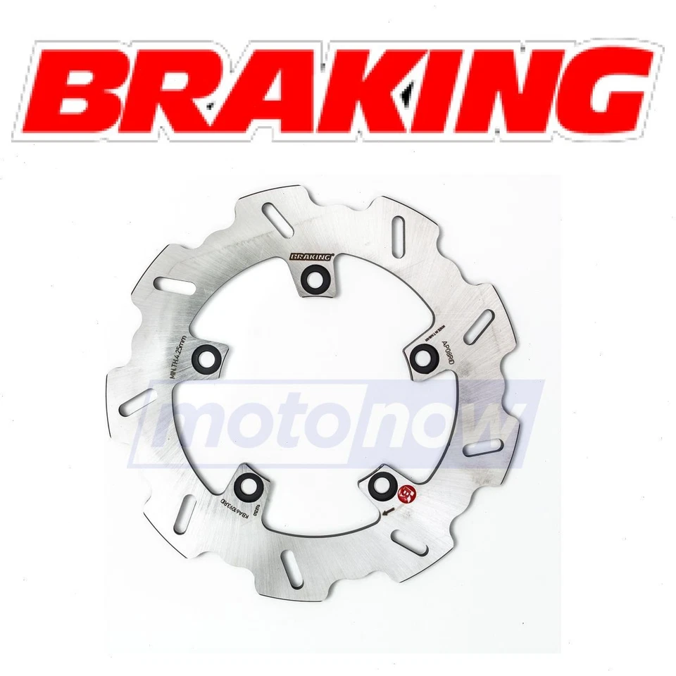 Braking Rear W-FIX Brake Rotor for 2000-2004 Aprilia RSV Mille R - Brake ew Foto 1 de 4