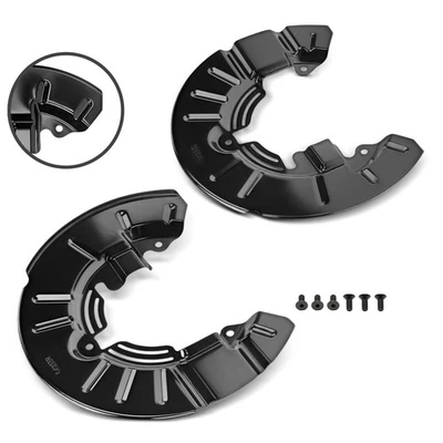 2x Protector antipolvo de freno delantero izquierdo y derecho negro para Ford Focus 2014-2018 4 puertas Foto 1 de 4