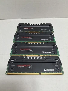 (4 Piece) Kingston HyperX Fury Beast KHX21C11T3K2/8X DDR3-2133 16GB (4x4GB) RAM - Picture 1 of 6