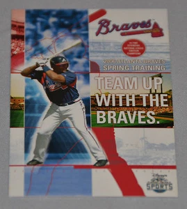Atlanta Braves 2006 Spring Training Pocket Schedule (Disney's Wide World Sports) - Picture 1 of 2